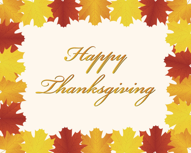 感恩节的背景素材图片