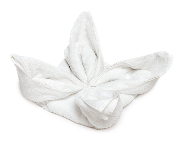 花朵形状的毛巾图片下载