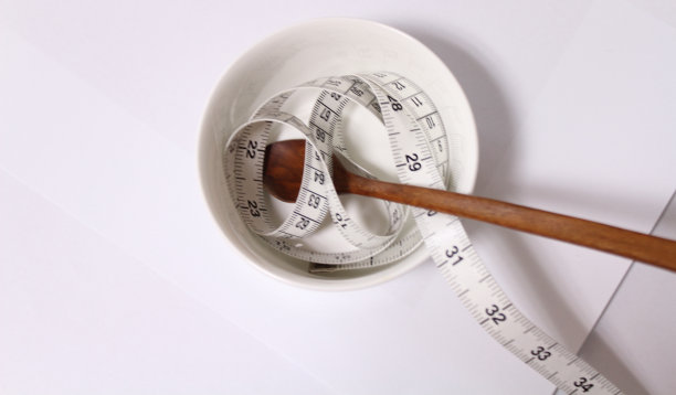 卷尺与饮食图片下载