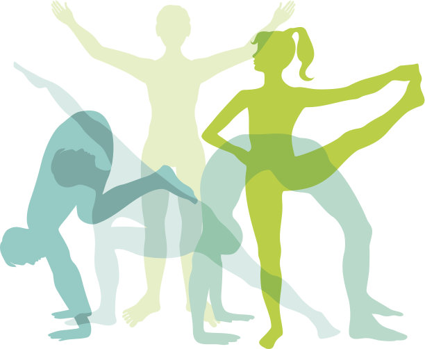 瑜伽课素材图片