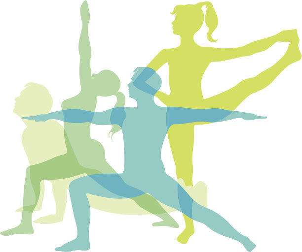 瑜伽体式素材图片