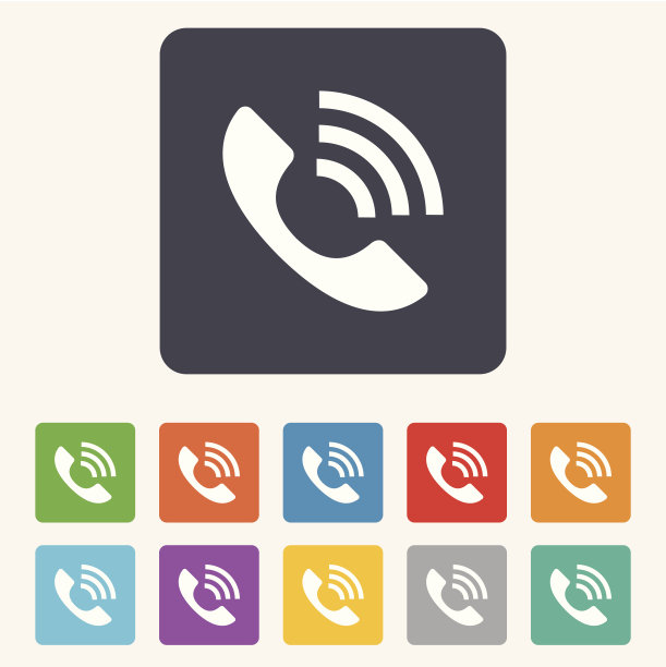 手机信号图标。支持的象征。图片下载