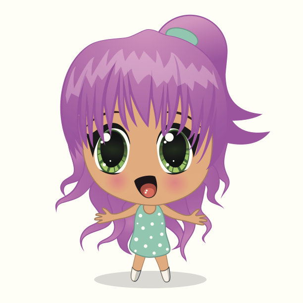 动漫女孩图片下载