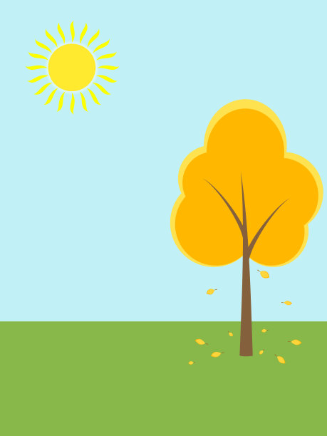 秋天的树图片下载