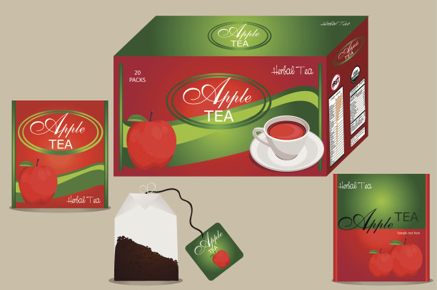 水果茶包装图片下载