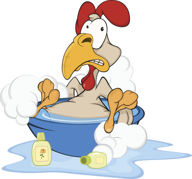 插图可爱的小公鸡卡通人物图片下载