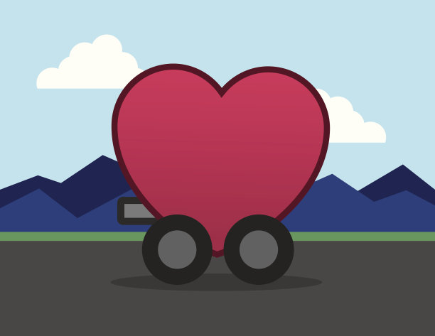 车的心图片下载