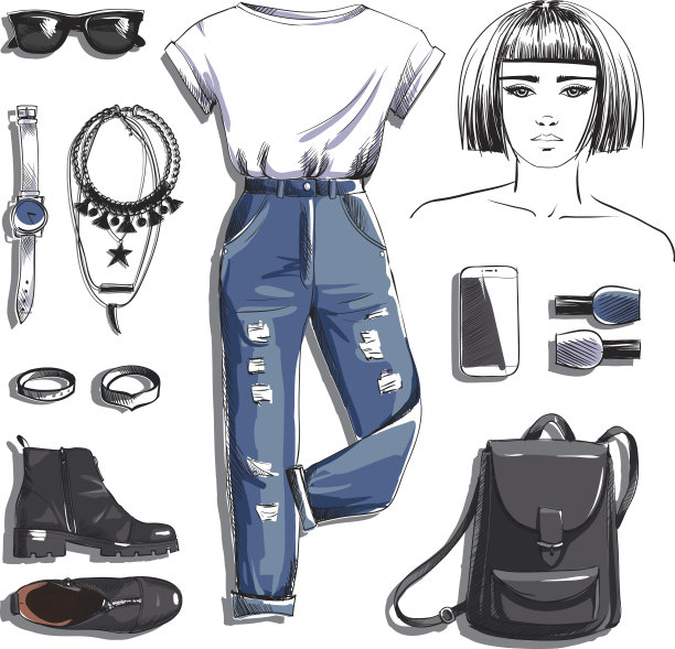 时尚的东西图片下载