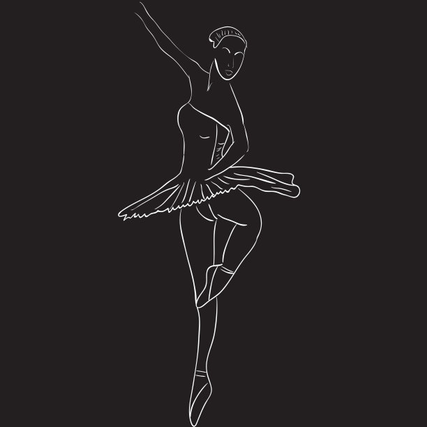 轮廓的舞者图片下载