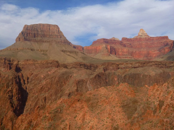 穿过大峡谷的漩涡。图片下载