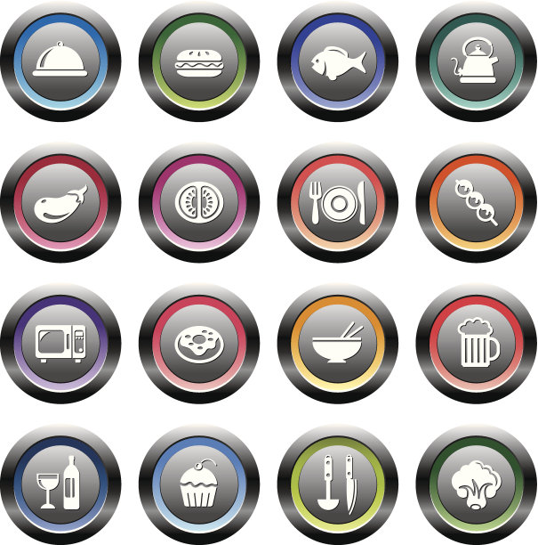 食物和饮料图标图片下载