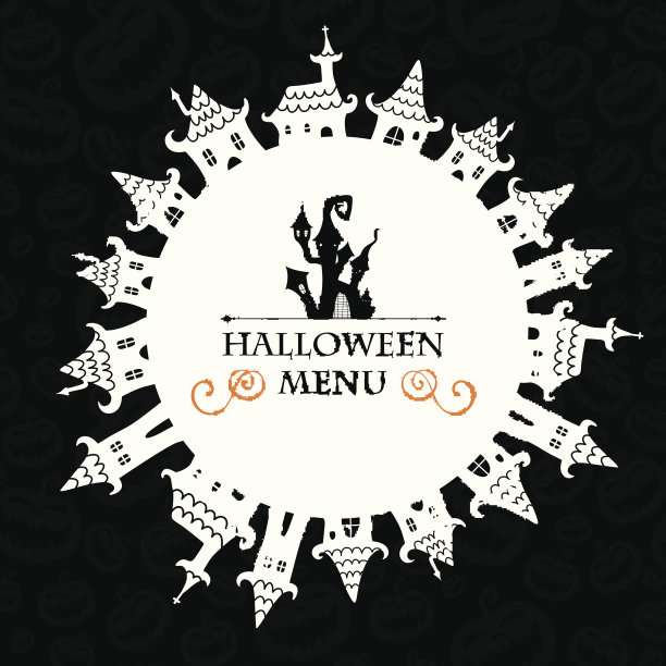 向量万圣节设计图片下载