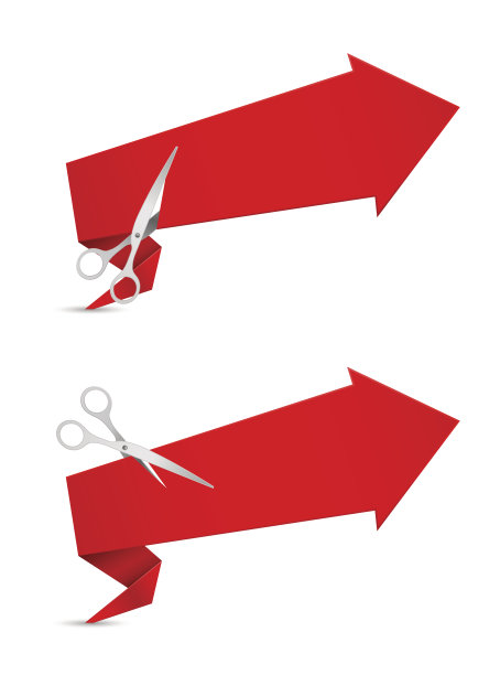 带剪刀的箭旗图片下载