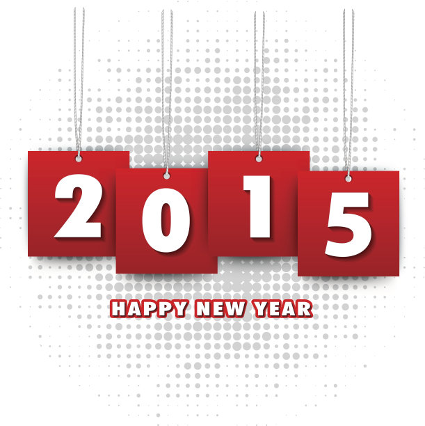 2015年新年快乐-插画图片下载