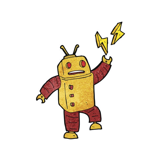 卡通机器人图片下载