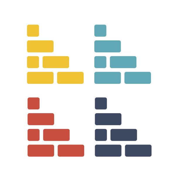 砖墙图标为网站设计，标志图片下载