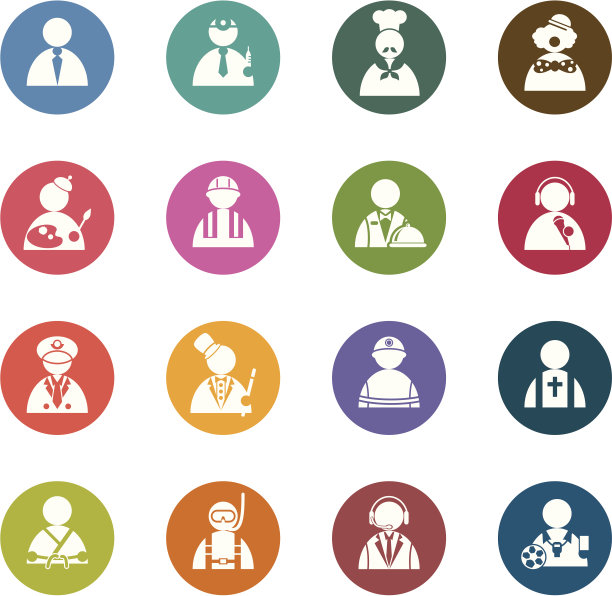 占领颜色图标图片下载