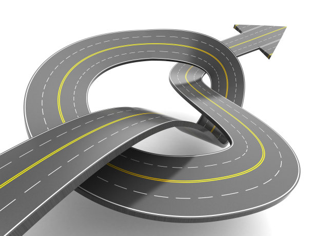 路与箭头图片下载