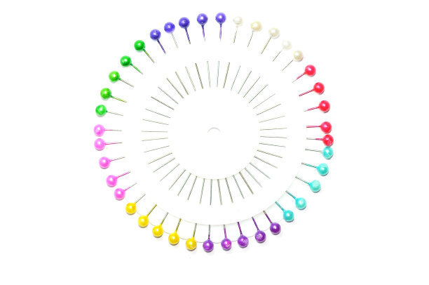 五彩缝纫针圈图片下载