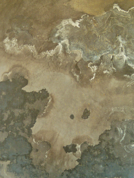 墙上的旧的发霉的脏纸图片下载