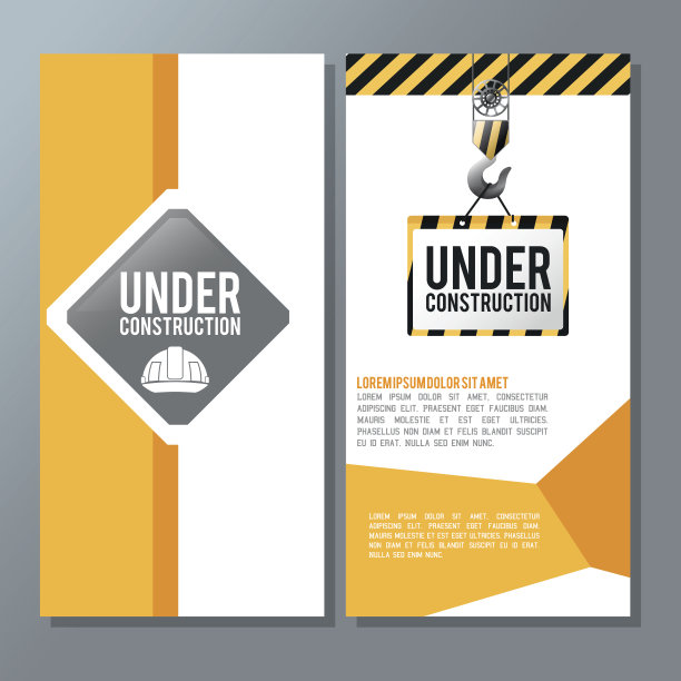 施工设计平面说明。路标素材图片