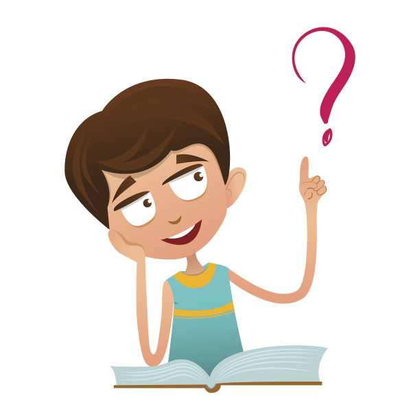 聪明可爱的小男孩坐在书上图片下载