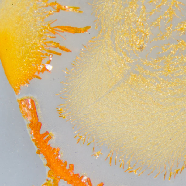 化学材料晶体纹理背景，显微照片。图片下载