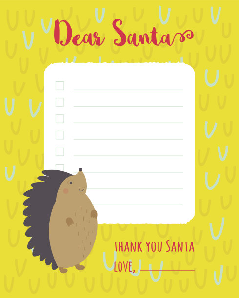 圣诞愿望清单图片下载