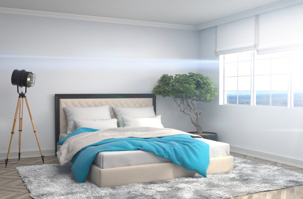 卧室内。三维演示图片下载