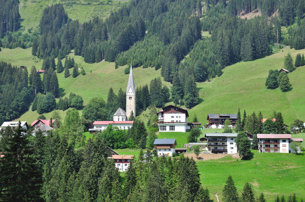Mittelberg Kleinwalsertal Vorarlberg,奥地利图片下载