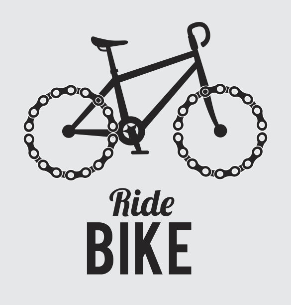 自行车设计素材图片