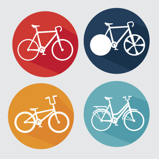 自行车设计素材图片