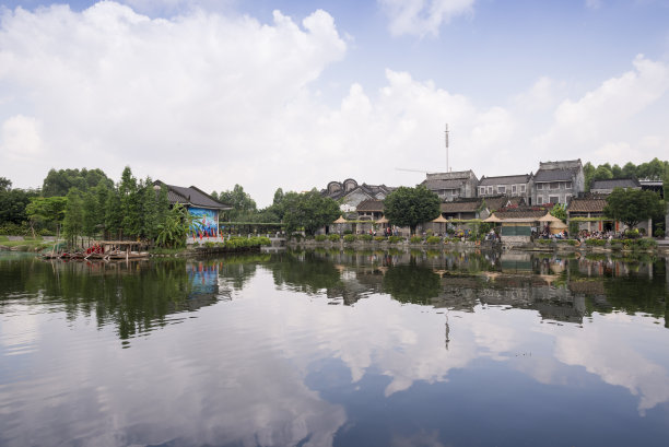 中国传统岭南建筑图片下载