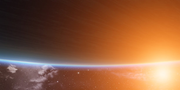 蓝色星球。图片下载