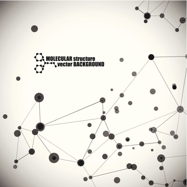 美丽的分子结构图片下载