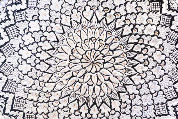 美丽的银色艺术纹理图片下载