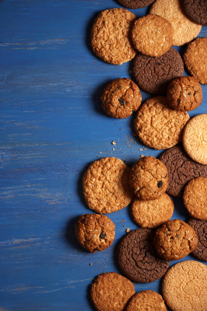 各种饼干和咖啡图片下载