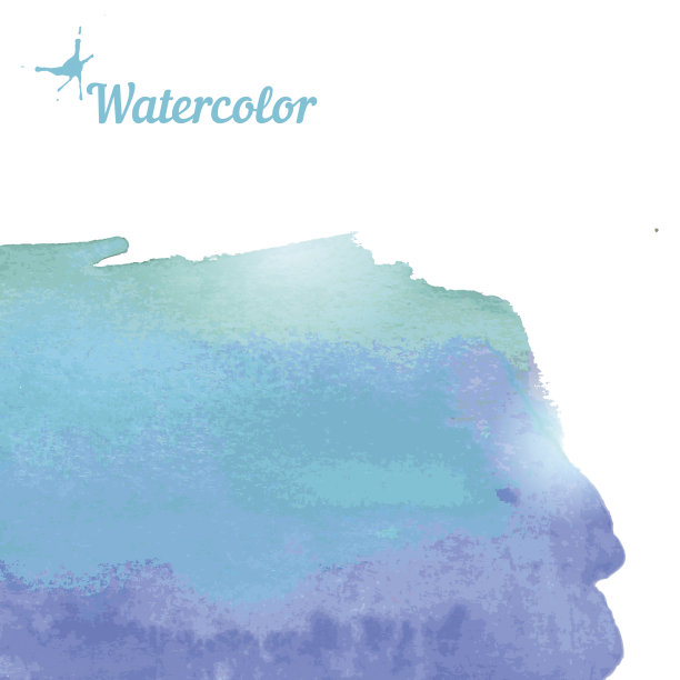 水彩画设计元素图片下载