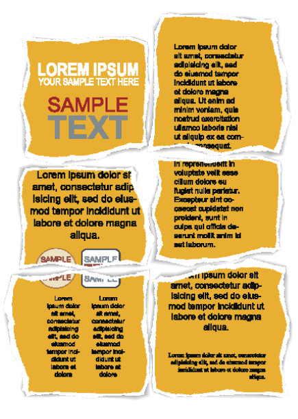 撕传单模板图片下载