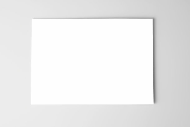 空白名片或一张纸图片下载