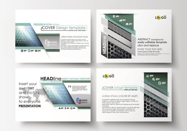 演示幻灯片的业务模板。易于编辑的矢量布局。化学图片下载