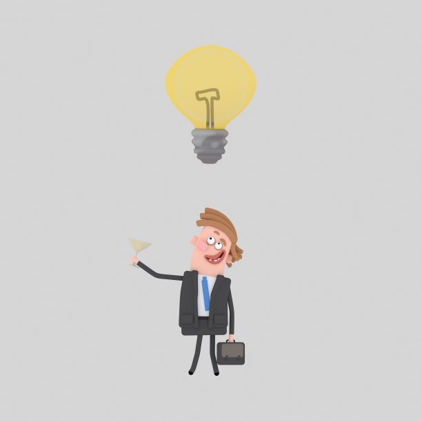 商人用香槟为好主意干杯图片下载