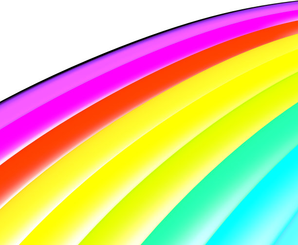 彩虹的颜色图片下载