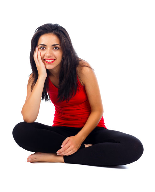 善良的女孩微笑图片下载