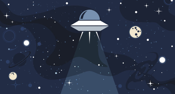 矢量宇宙背景设计素材图片