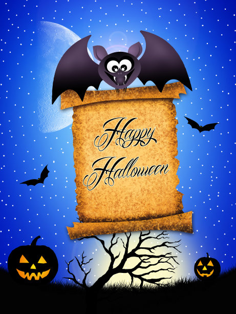 万圣节蝙蝠图片下载