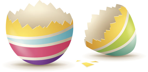 破裂的蛋壳图片下载