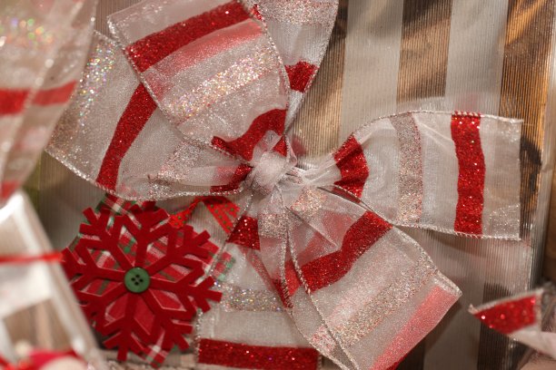 圣诞节的丝带图片下载