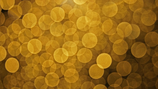 金色圣诞彩灯背景图片下载