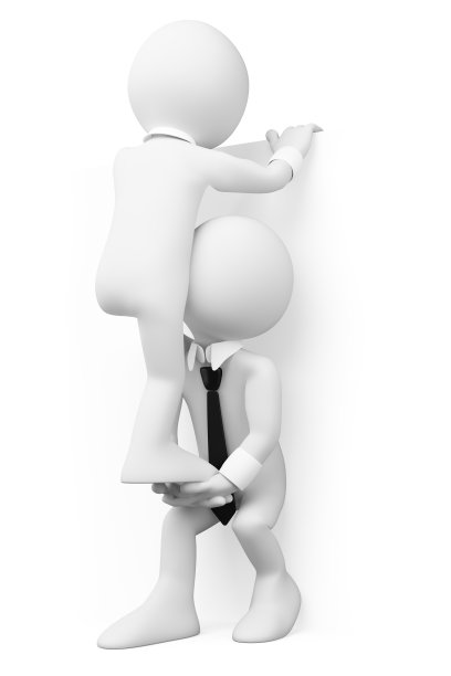 3 d白人。团队合作图片下载